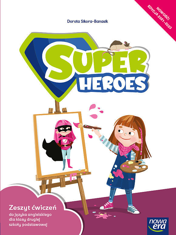Język angielski super heroes zeszyt ćwiczeń 2 klasa szkoła podstawowa edycja 2021-2023