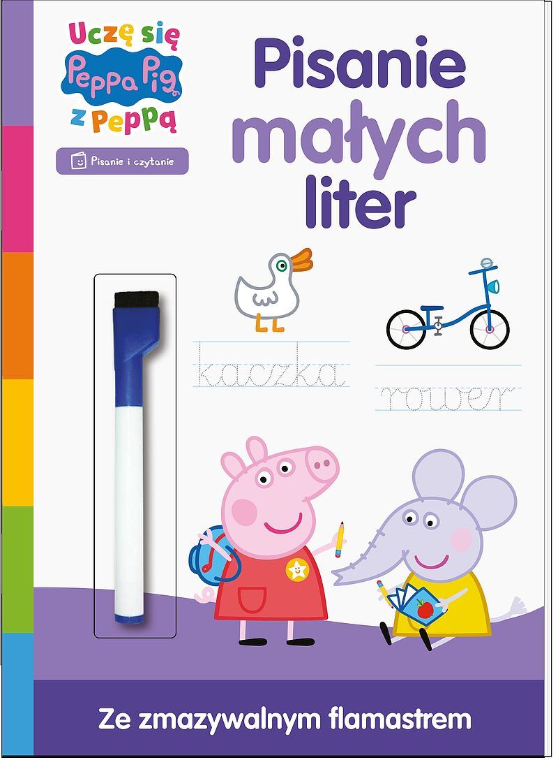 Peppa pig. Uczę się z Peppą. Pisanie małych liter