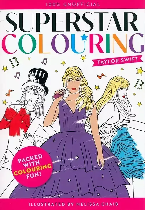 Superstar Colouring: Taylor Swift