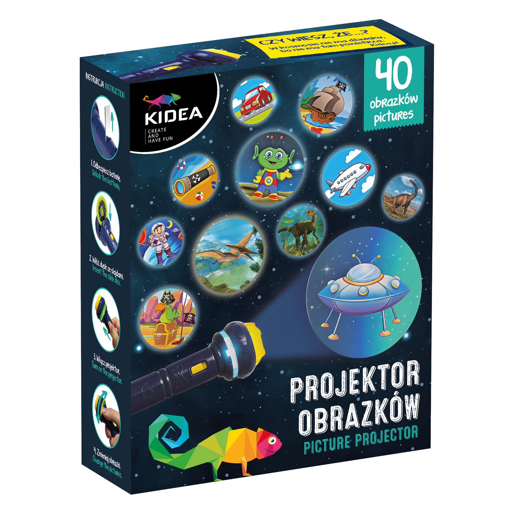 Projektor obrazków Kidea