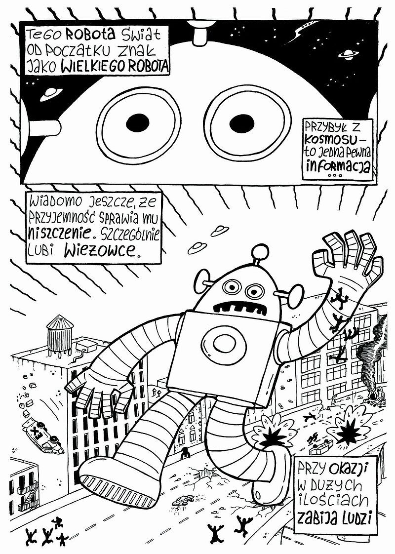 Daro The Hero - 1 - Atak Wielkiego Robota