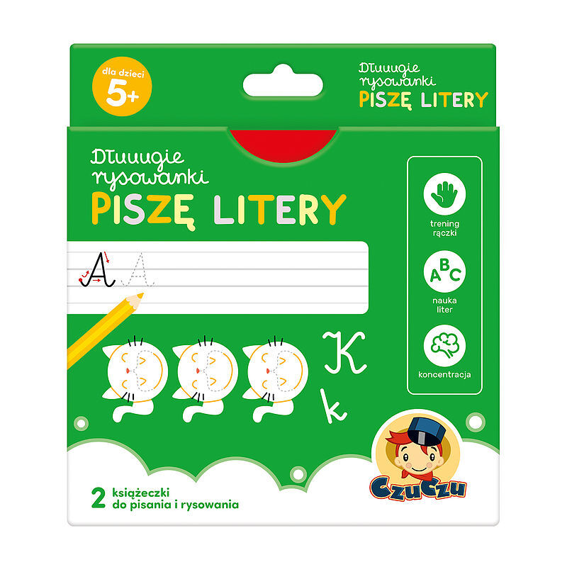 Dłuuugie rysowanki piszę litery 5+