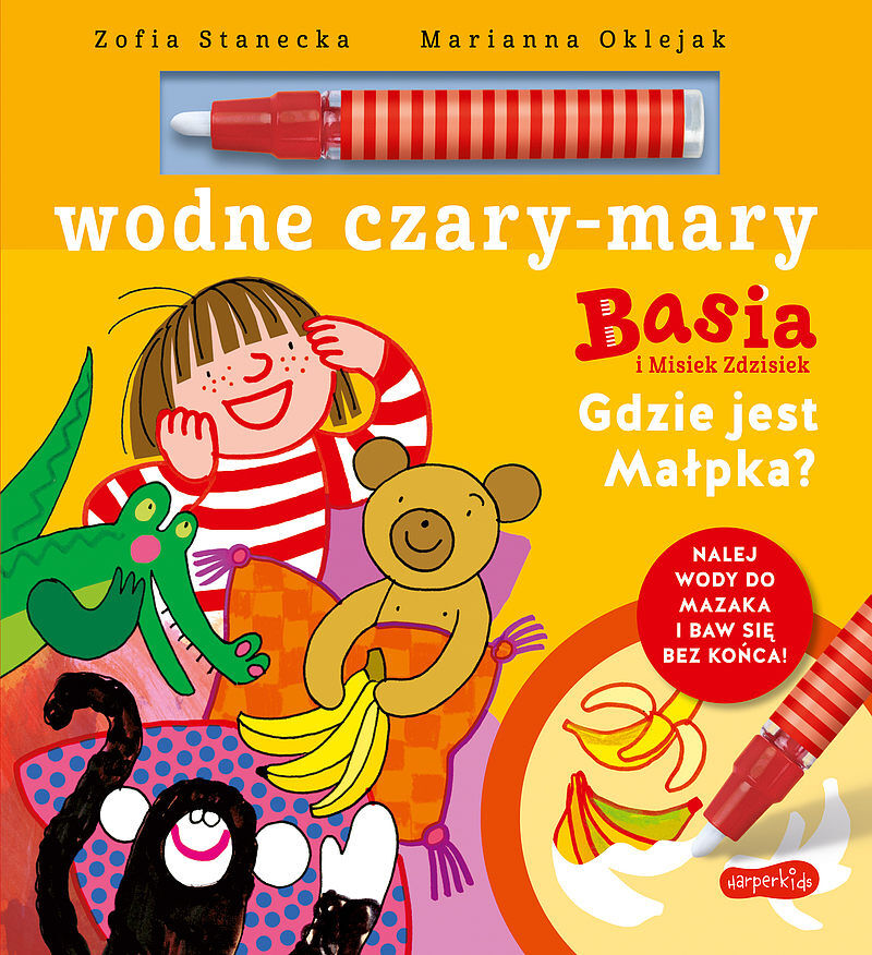 Basia i Misiek Zdzisiek. Gdzie jest Małpka? Wodne czary-mary
