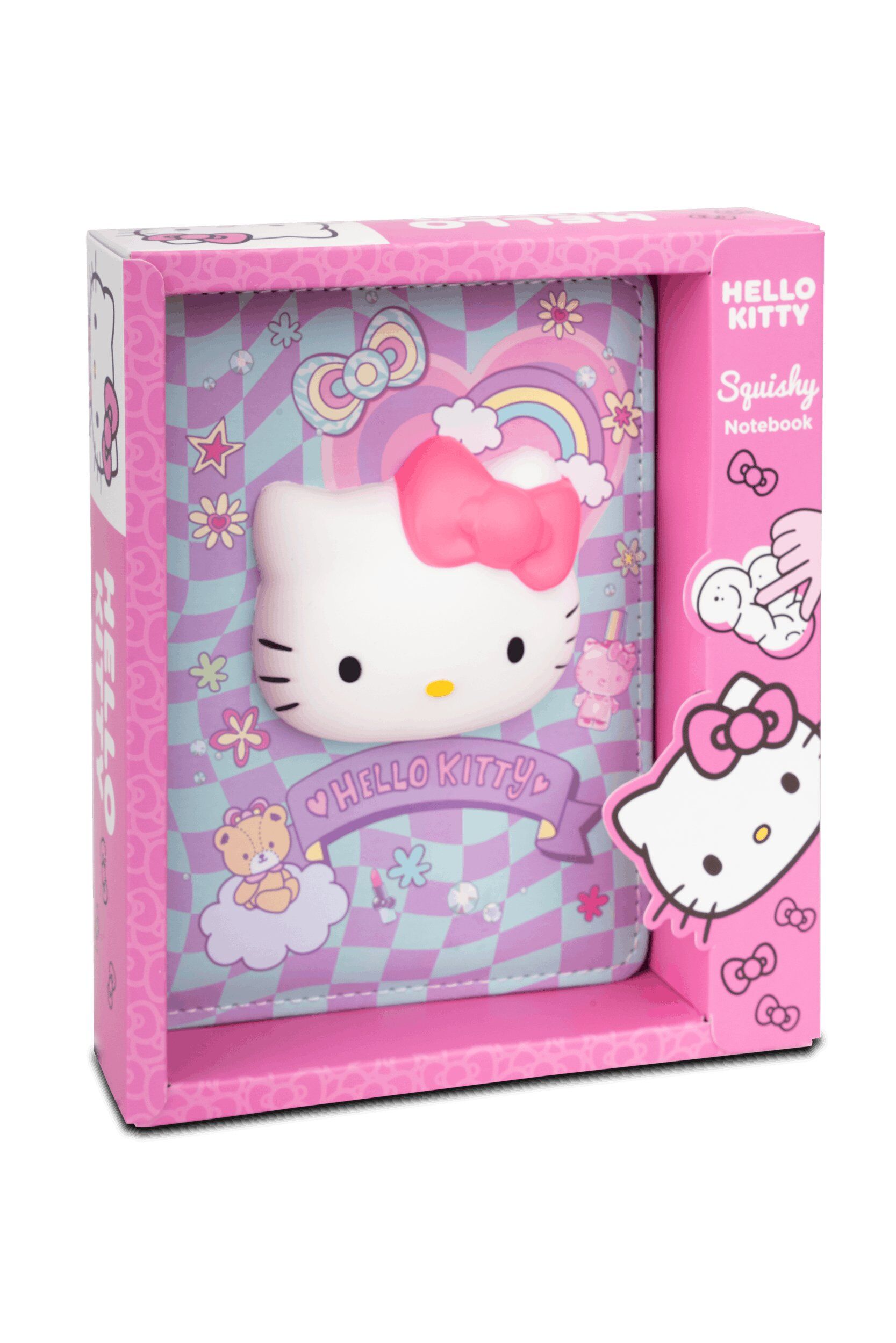 Notes B6 100k. Hello Kitty Pink Squishy 3D wzór 2
