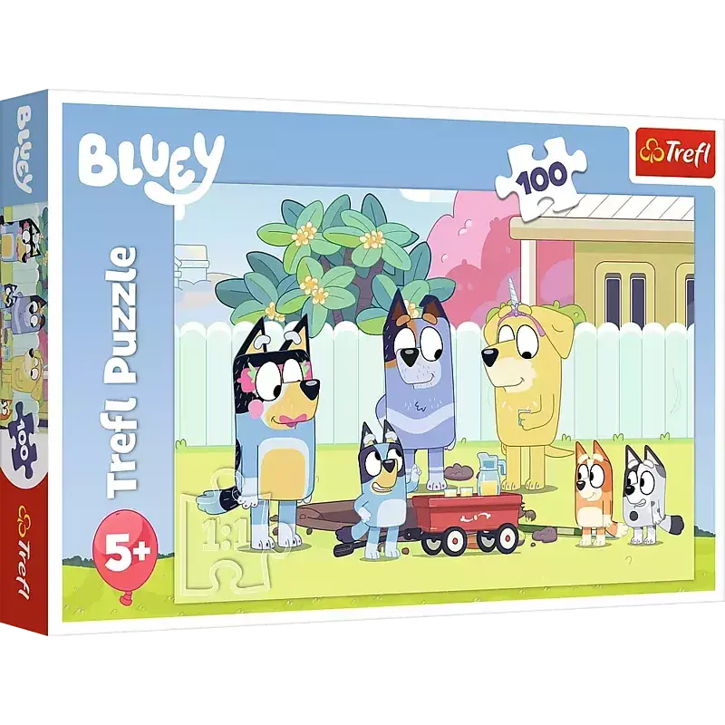 Puzzle Wesoły świat Bluey 100