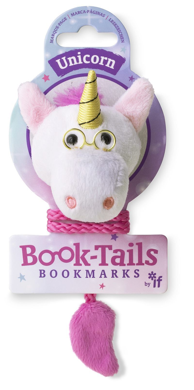 Book-tails jednorożec pluszowa zakładka do książki