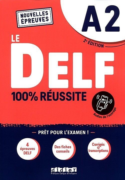 DELF 100% Reussite A2 + zawartość Online