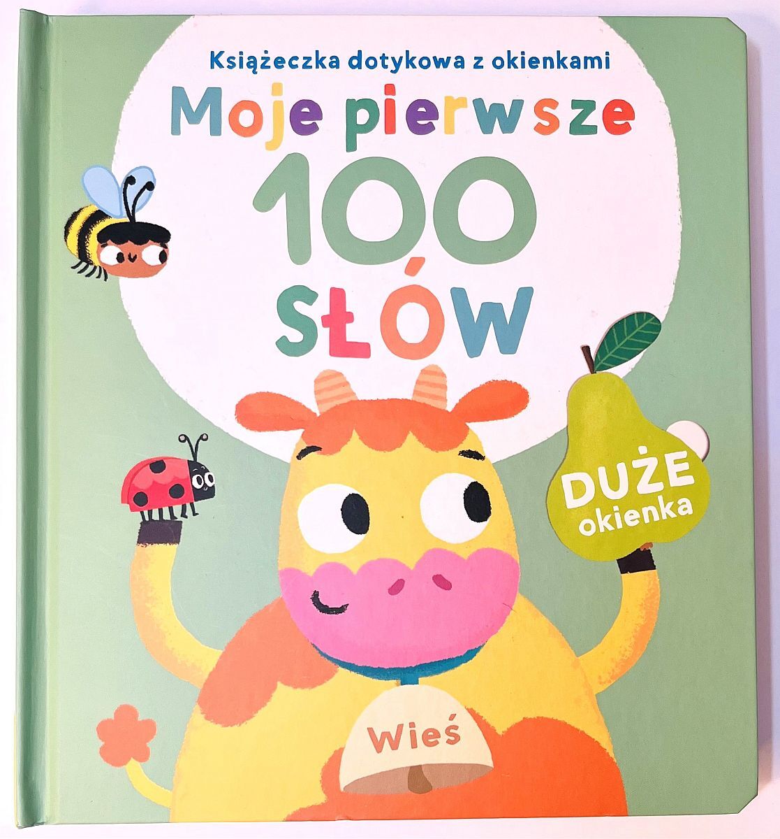 Wieś. Książeczka dotykowa z okienkami - moje pierwsze 100 słów