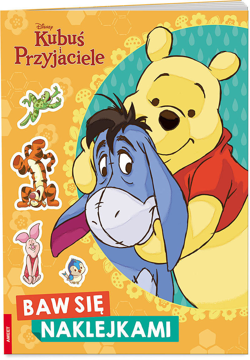 Kubuś i przyjaciele baw się naklejkami stj-9106