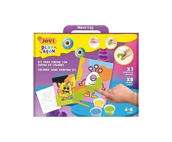 Malowanie piaskiem PLAY & FUN Stwory