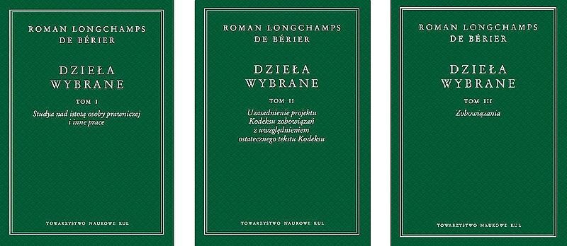 Pakiet roman longchamps de berier. Dzieła wybrane komplet. Tom 1-3