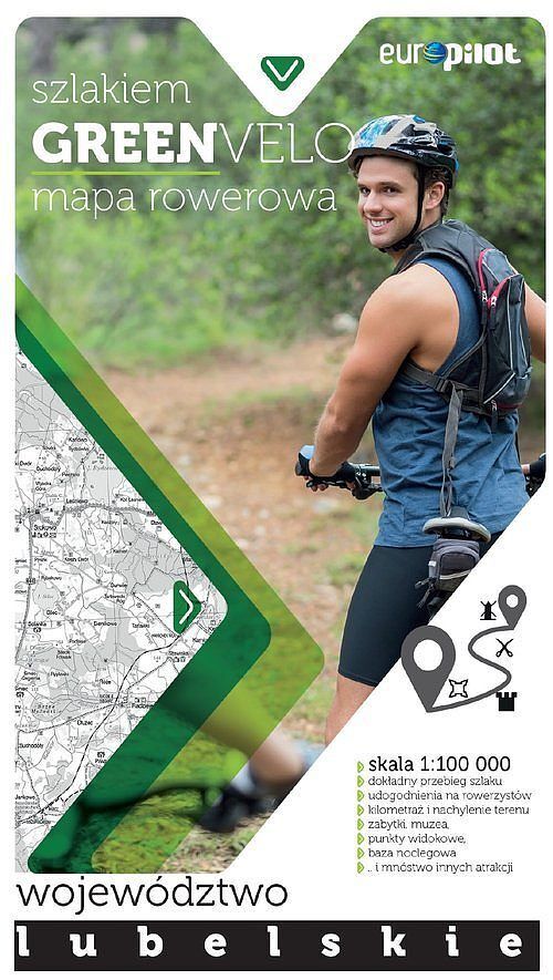 Nie tylko Green Velo. Mapa tras rowerowych w skali 1:100 000 Województwo lubelskie