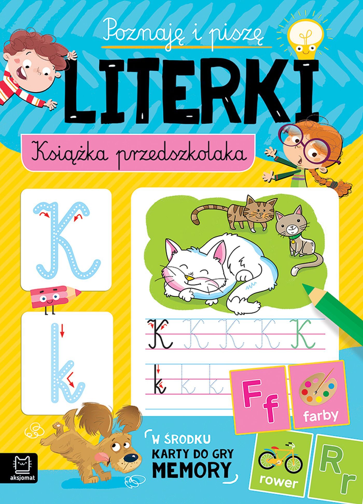 Poznaję i piszę literki. Książka przedszkolaka