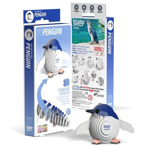 Pingwin Eugy Eko Układanka 3D