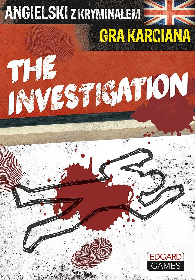 The Investigation. Kryminalna gra karciana do nauki angielskiego. Edgard Games