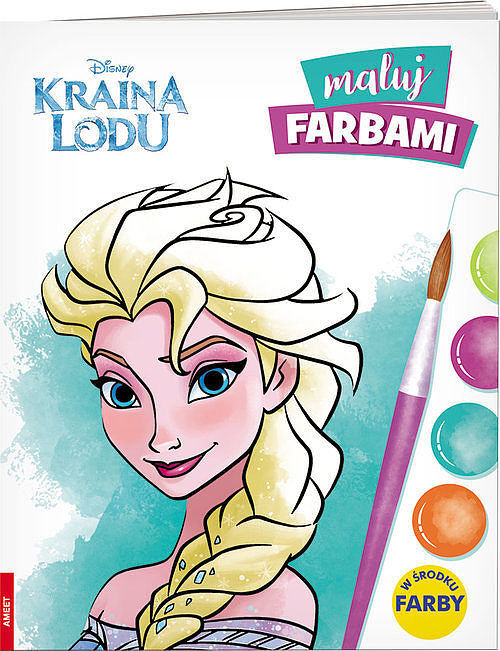 Kraina Lodu Maluj farbami / MF91022