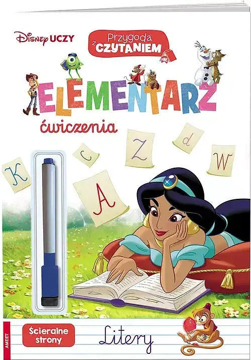Disney Uczy Przygoda z Czytaniem Elementarz Ćwiczenia