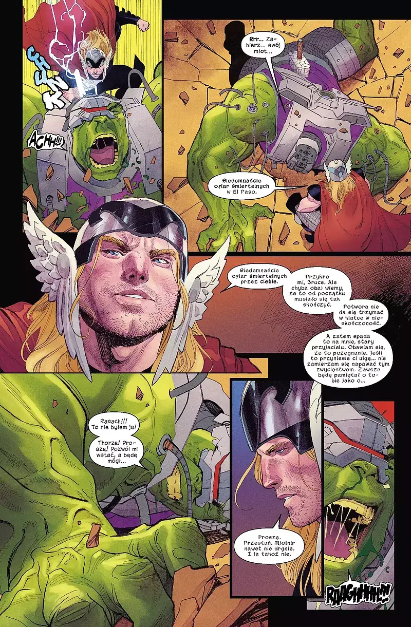 Hulk kontra Thor. Sztandar wojenny