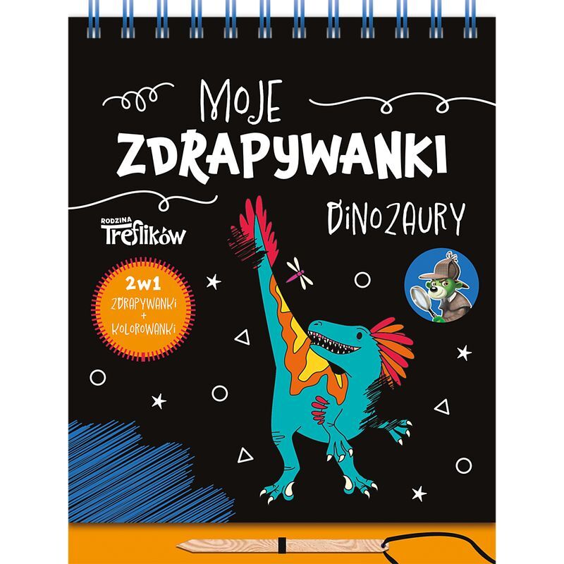 Spy Guy. Dinozaury. Moje zdrapywanki