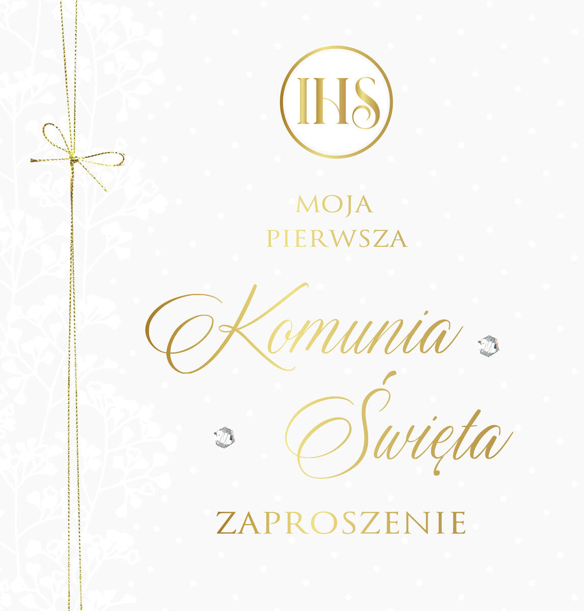 Zaproszenie Komunia 5szt. ZP-028