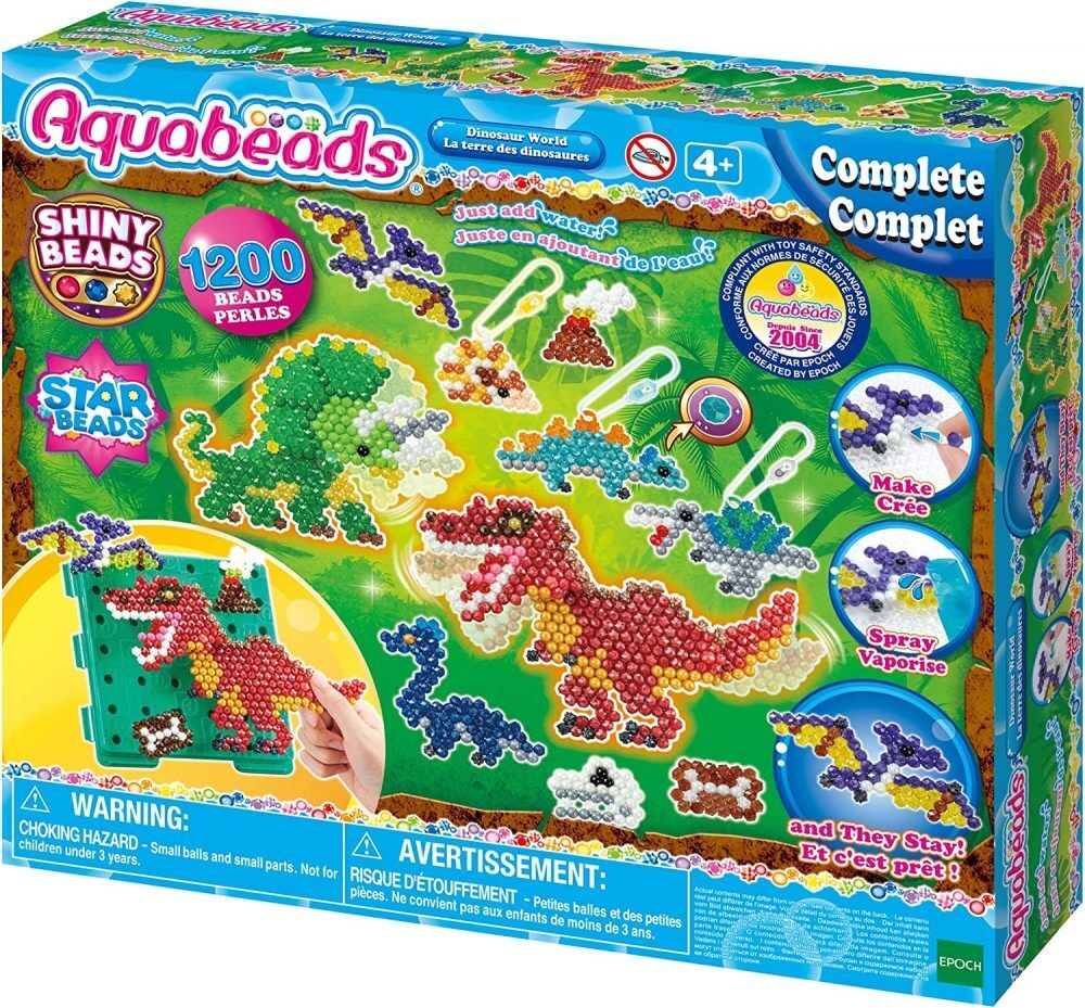Zestaw kreatywny Aquabeads Dinozaury 31994