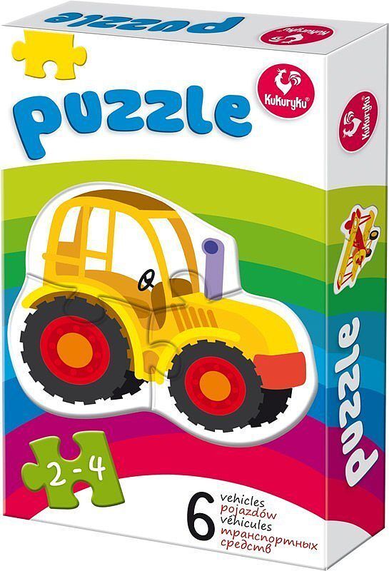 Pierwsze puzzle Pojazdy