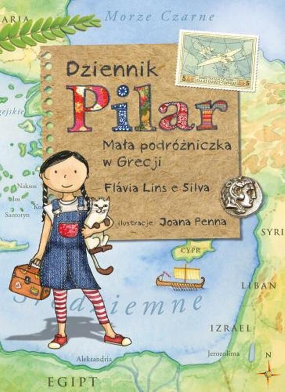 Mała podróżniczka w grecji dziennik pilar