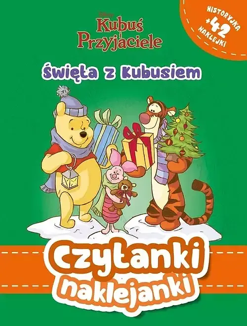 Czytanki naklejanki. Święta z Kubusiem. Disney Kubuś i Przyjaciele