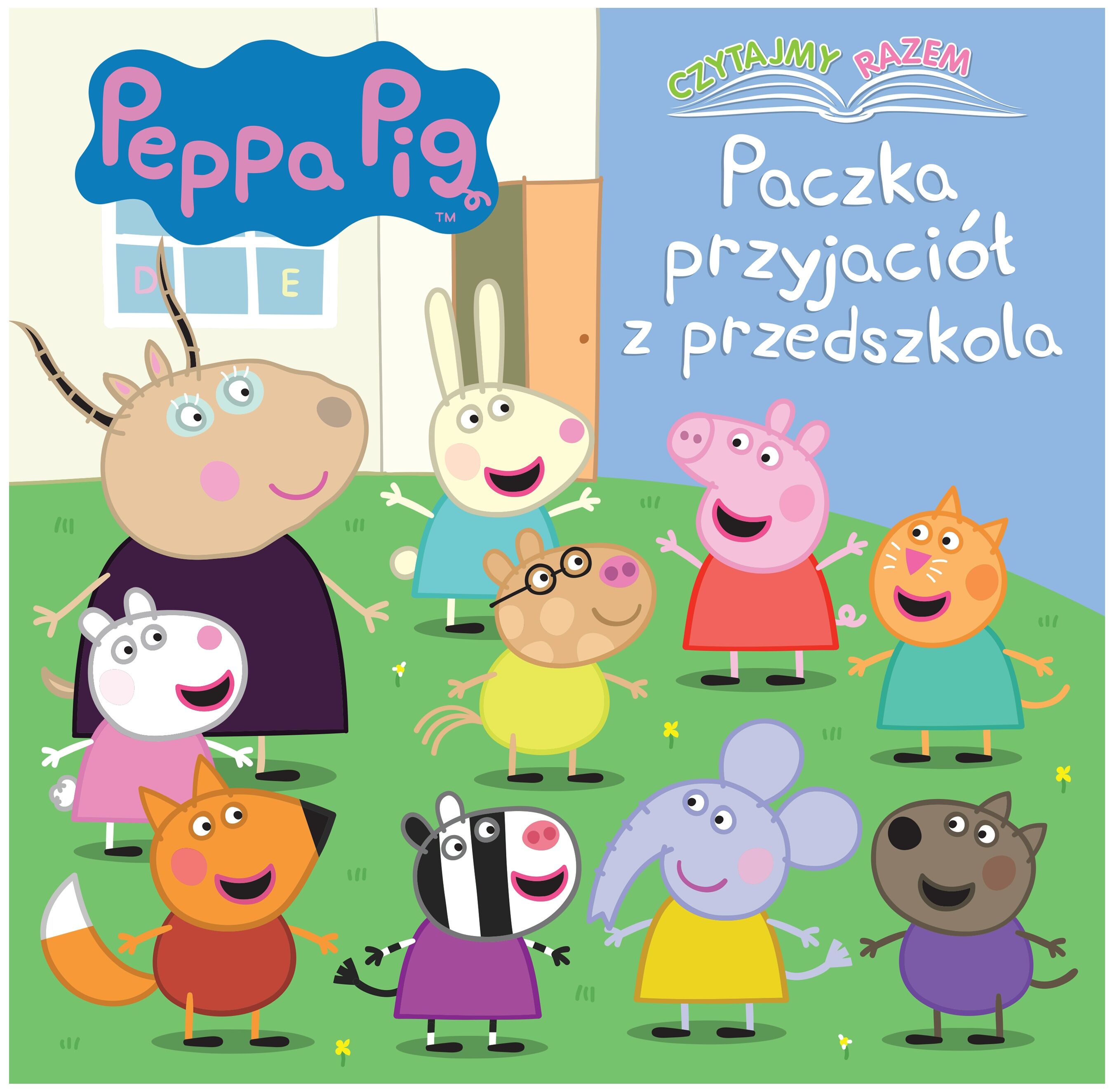Peppa Pig. Czytajmy razem. Paczka przyjaciół z przedszkola.