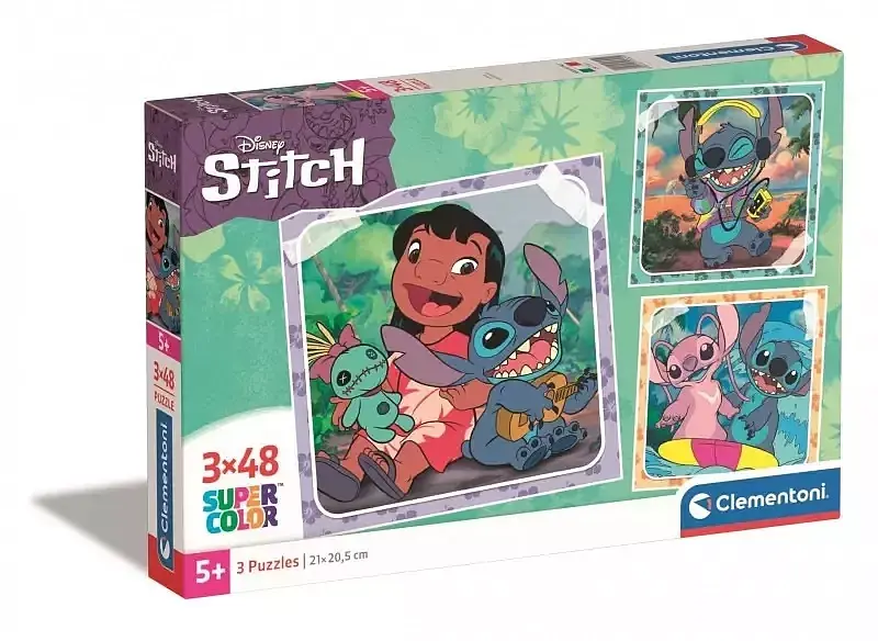 Puzzle 3 x 48 super kolor stitch 25321