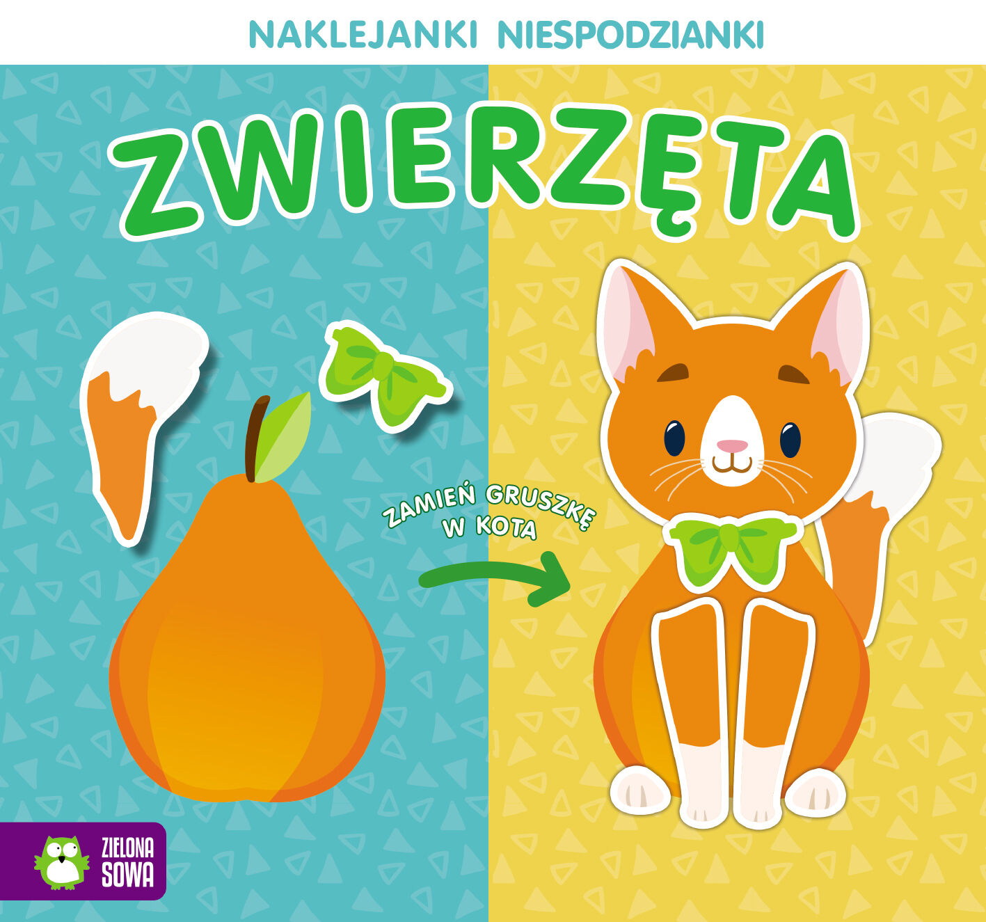 Naklejanki niespodzianki. Zwierzęta
