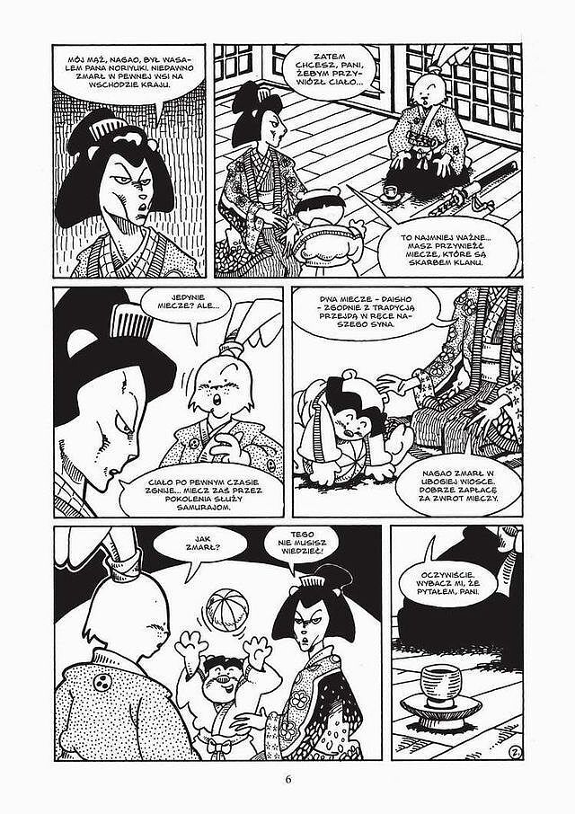Usagi Yojimbo - 5 - Samotny Cap i Koźlę