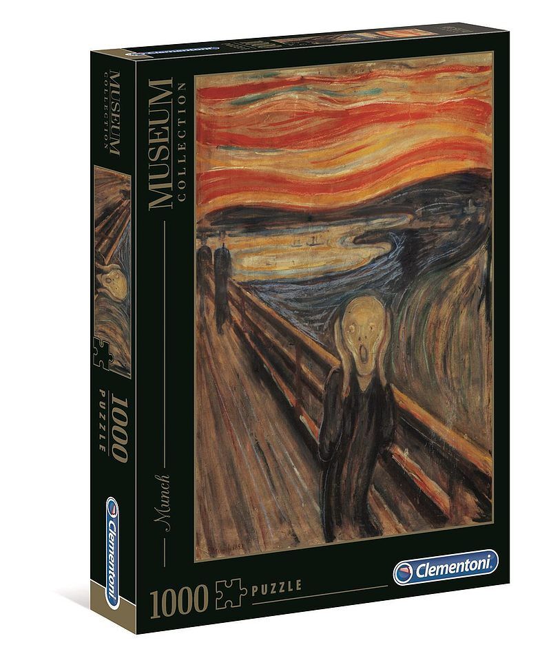 Puzzle 1000 museum munch l'urlo 39377