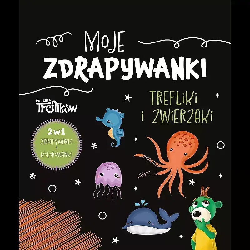 Trefliki i zwierzaki. Moje zdrapywanki