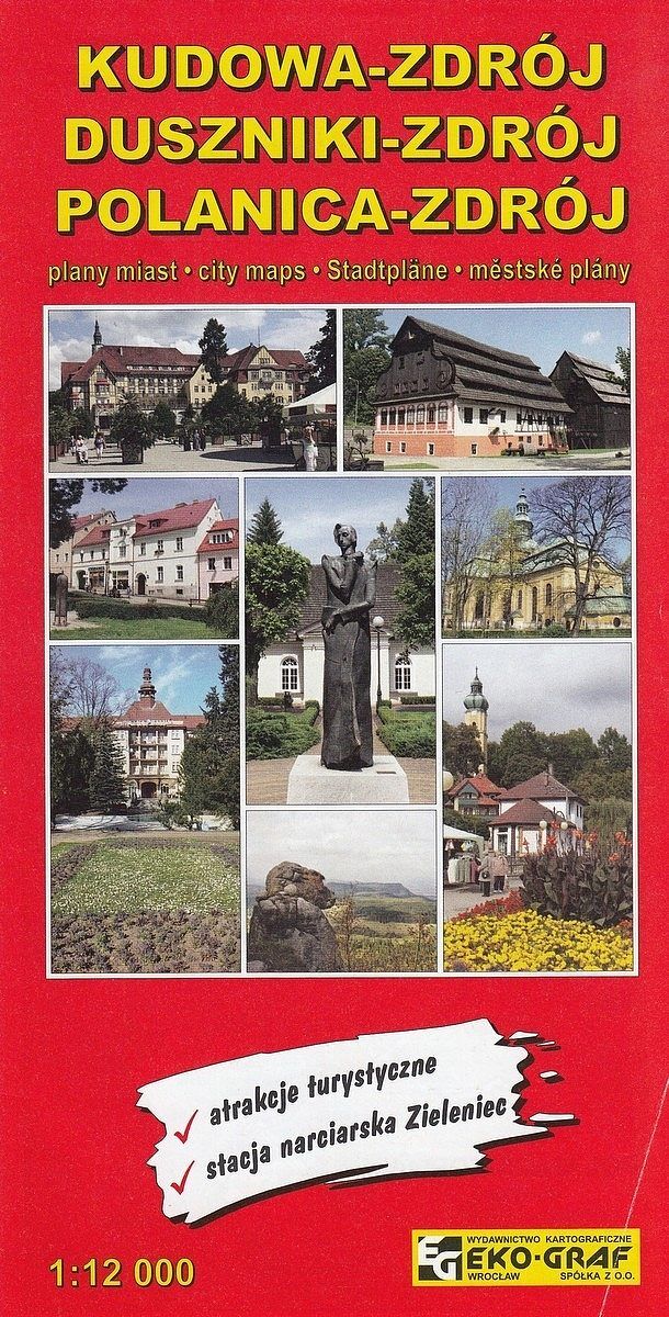 Kudowa-zdrój duszniki-zdrój polanica-zdrój 1:12 000