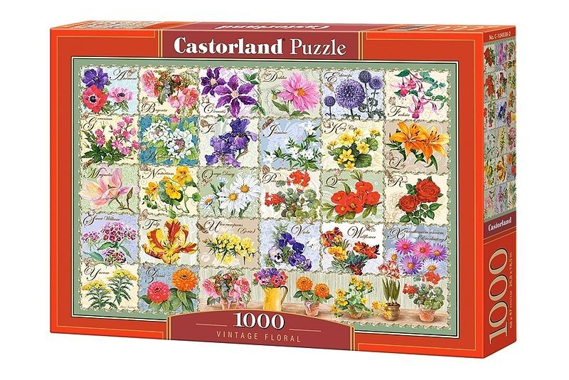 Puzzle 1000 kwiaty
