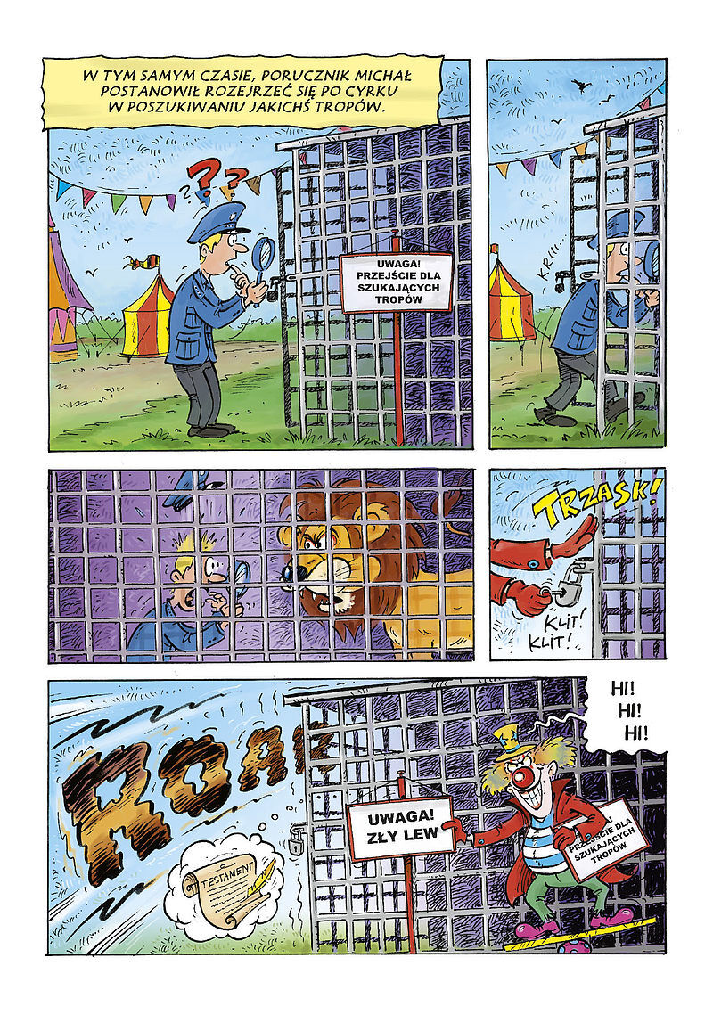 Kapitan Szpic - 1 - Kapitan Szpic i wielki cyrk
