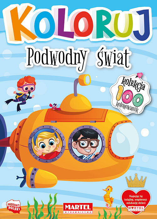 Podwodny świat. Koloruj