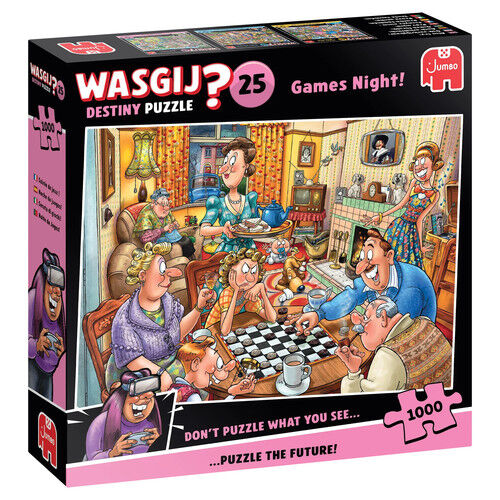 Puzzle WASGIJ DESTINY Wieczór Gier 1000