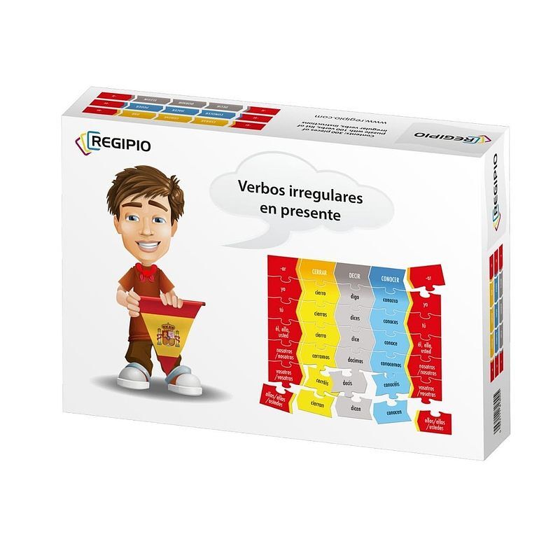 Puzzle verbos irregulares en presente (esp)