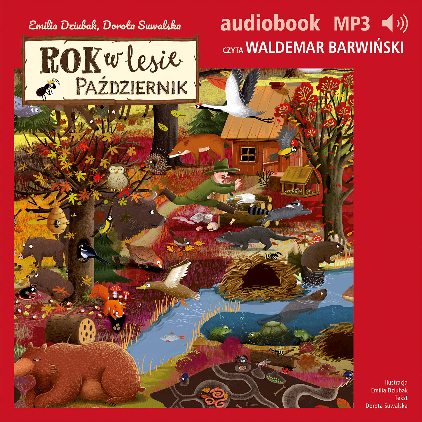 Rok w lesie. Październik (audiobook MP3)