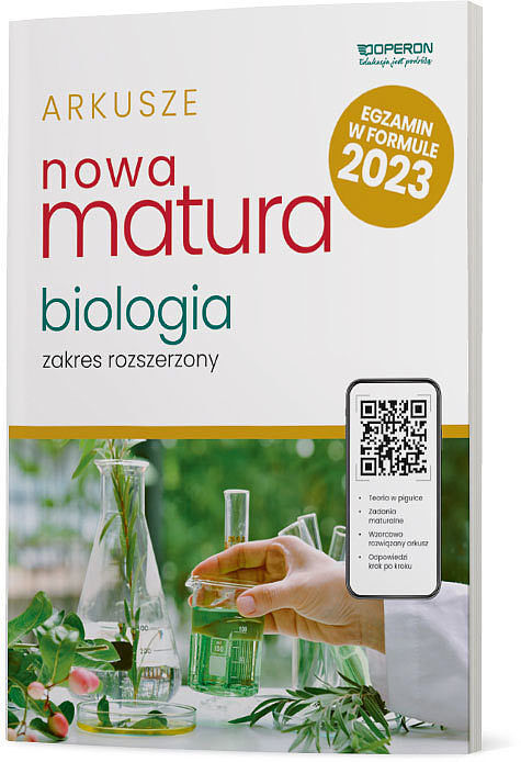 Nowa matura 2023 biologia arkusze maturalne zakres rozszerzony
