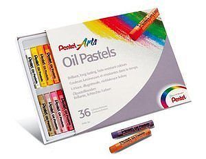 Pastele olejne Pentel 36 kolorów