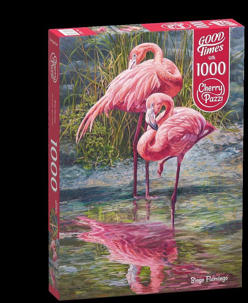 Puzzle 1000 bingo flamingo