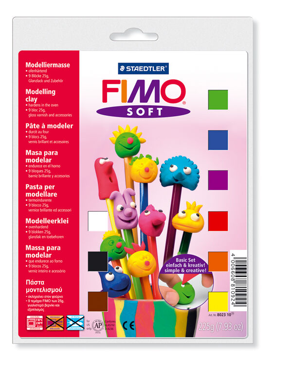 Zestaw Fimo soft dla początkujących mały Staedtler