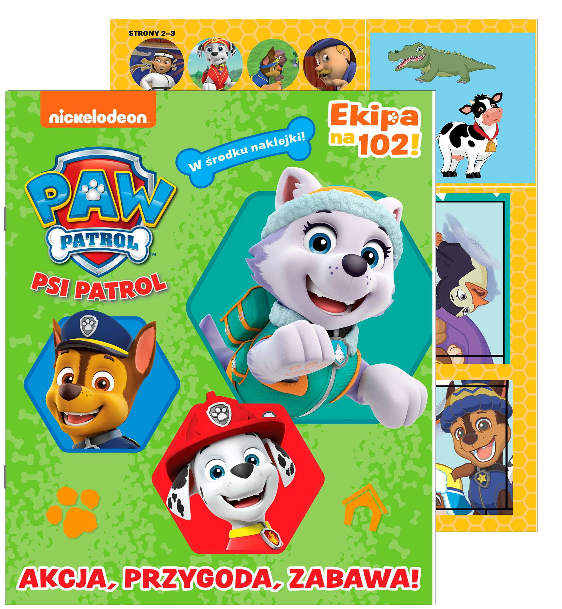 Psi patrol. Ekipa na 102! nr 45 Akcja, przygoda, zabawa