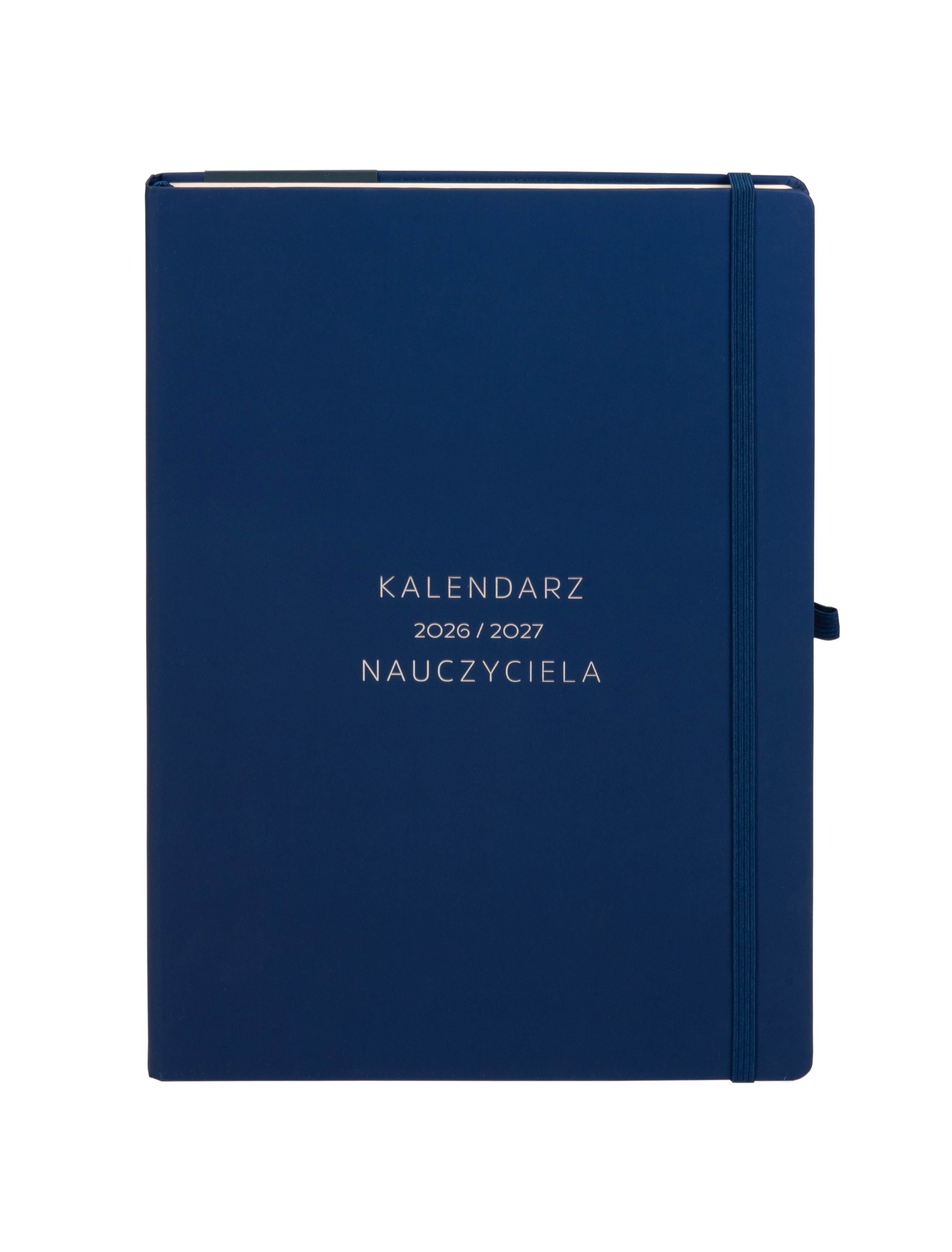 Kalendarz Nauczyciela 2026/2027 A4 TDW granatowy