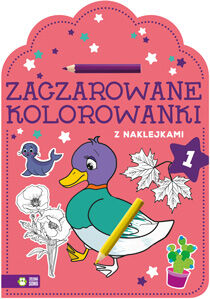 Zaczarowane kolorowanki z naklejkami część 1
