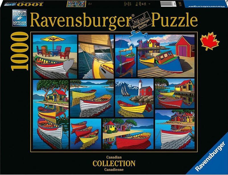 Puzzle 2d 1000 na wodzie 16834