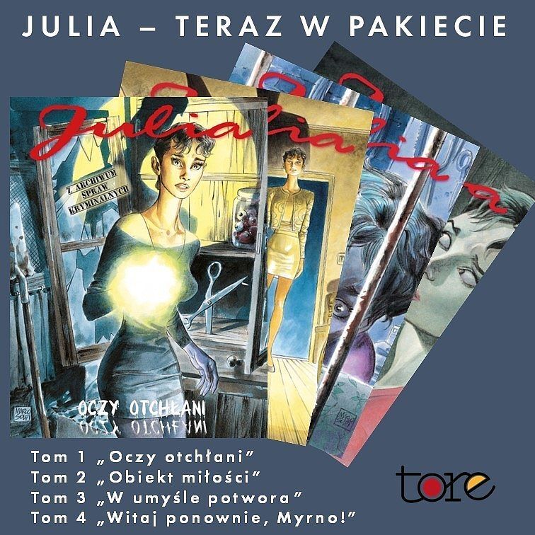 Julia - Z archiwum spraw kryminalnych Tom 1-4